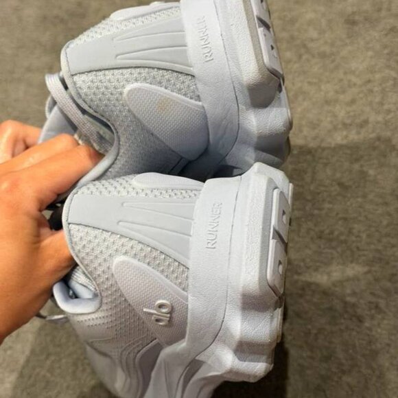 Alo Yoga Light Blue Trainers US 6 Very Good Condition - Picture 2 of 5